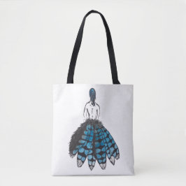 Blue Jay Lady Tote Bag