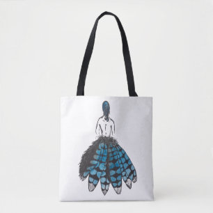 Blue Jay Lady Tote Bag