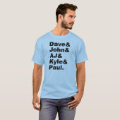 Blue Jay Legends 2 T-shirt (Voorkant volledig)