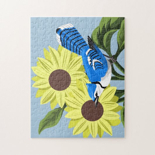 Blue Jay Legpuzzel (Verticaal)