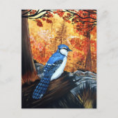 Blue Jay Life Briefkaart (Voorkant)