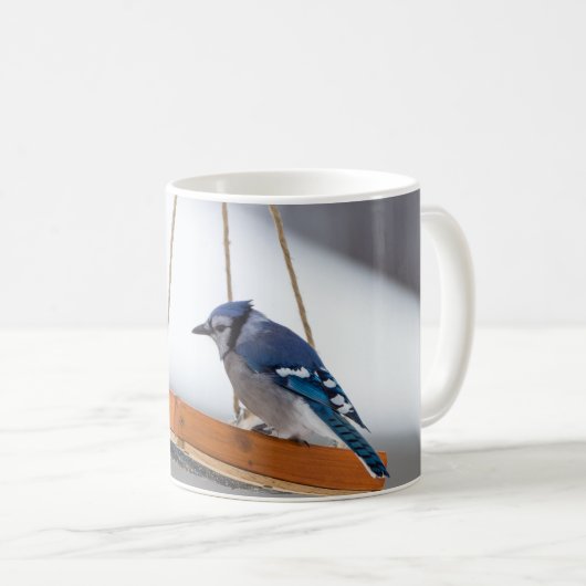 Blue Jay Lunch Coffee Mok (Voorkant rechts)
