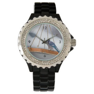 Blue Jay Lunch Horloge