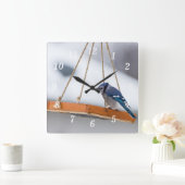 Blue Jay Lunch wandklok (Huis)