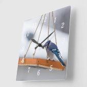 Blue Jay Lunch wandklok (Hoek)