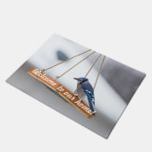 Blue Jay Lunch Welcome Doormat Deurmat (Schuin)