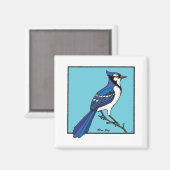 BLUE JAY MAGNEET (Voorkant / Achterkant)