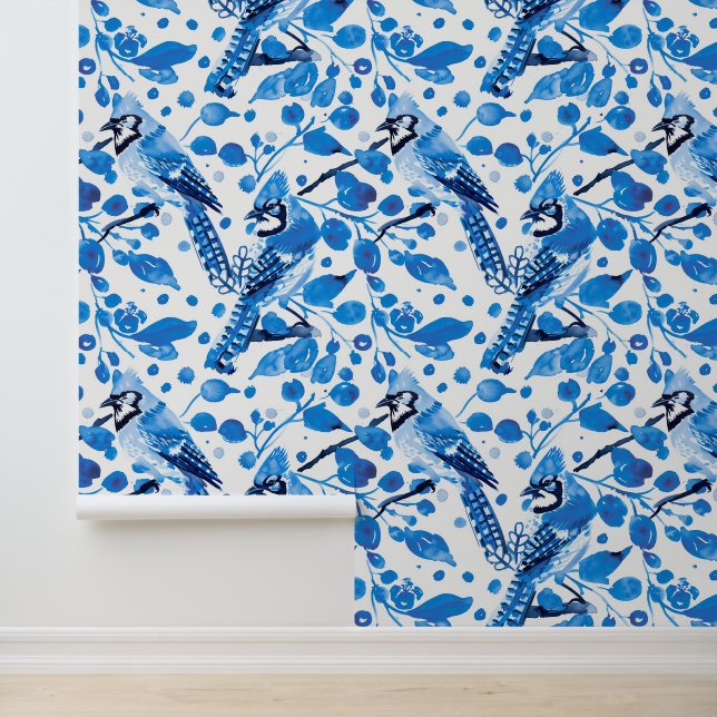 Blue Jay Melody Behang (Applicatie)