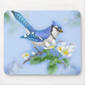 Blue Jay Mousepad Muismat (Voorkant)