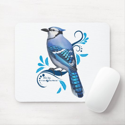 Blue Jay Muismat (Met muis)