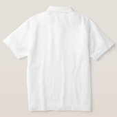 Blue Jay Name Embroided Polo Shirt (Design Back)