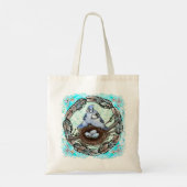 Blue Jay Nest Canvas tas (Achterkant)