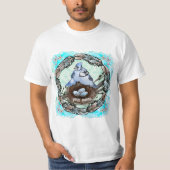 Blue Jay Nest T-shirt (Voorkant)
