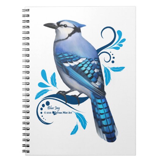 Blue Jay Notitieboek (Voorkant)