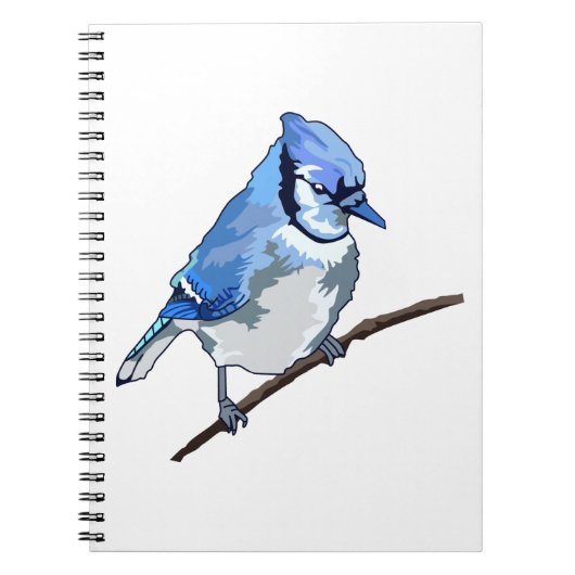 Blue Jay Notitieboek (Voorkant)