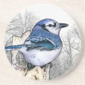 Blue Jay Onderzetters (Voorkant)