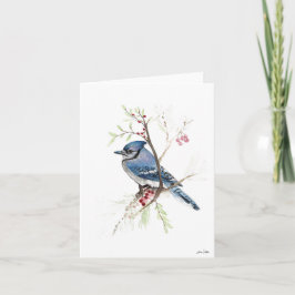 Blue Jay Painting Kaart
