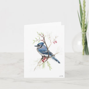 Blue Jay Painting Kaart
