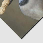 Blue Jay Peanut Tissuepapier (Detail)