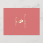 Blue Jay Peanuts Funny Crazy Kinder School Valenti Feestdagenkaart (Achterkant)