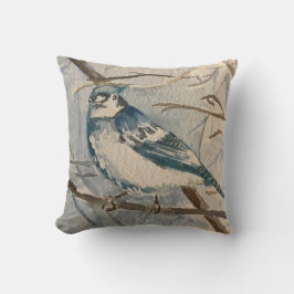 Blue Jay Pillow Kussen