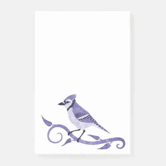 Blue Jay Post-it Notes (Voorkant)