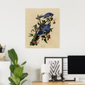 Blue Jay Poster (Thuiskantoor)