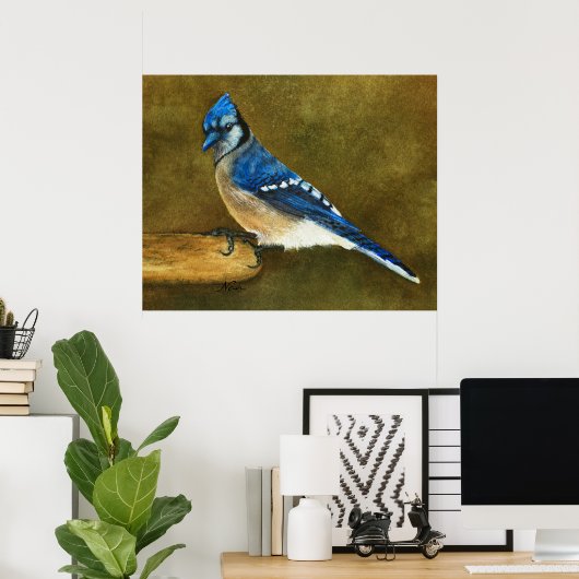 Blue Jay Print (Thuiskantoor)
