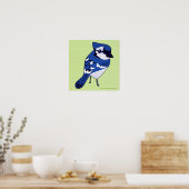 Blue Jay Print (Keuken)