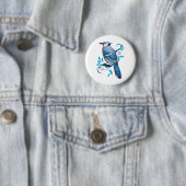 Blue Jay Ronde Button 5,7 Cm (In situ)