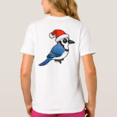 Blue Jay Santa T-shirt (Achterkant)