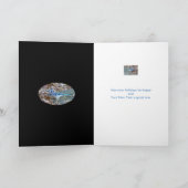 Blue Jay Seizoensgroeten Serie Feestdagen Kaart (Binnen)