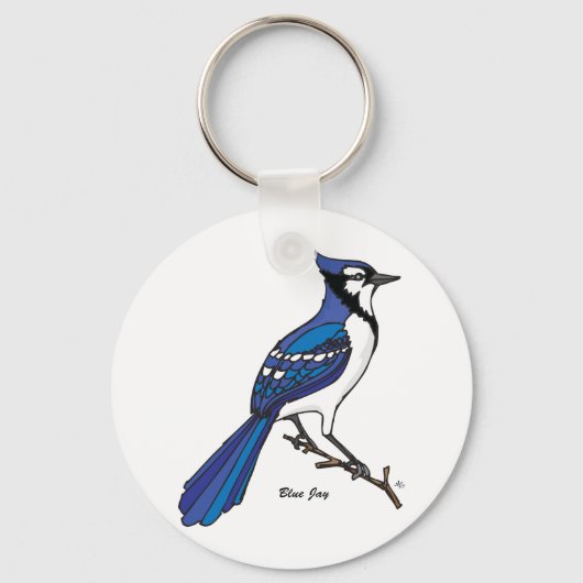 BLUE JAY SLEUTELHANGER (Voorkant)