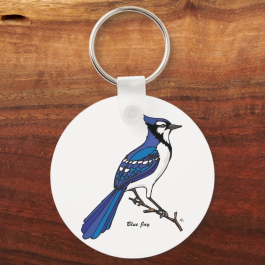 BLUE JAY SLEUTELHANGER (Voorkant)