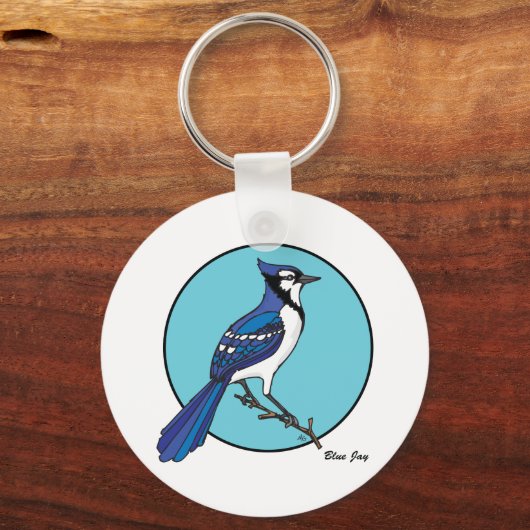 BLUE JAY SLEUTELHANGER (Voorkant)