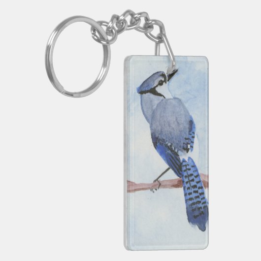Blue Jay Sleutelhanger (Voorkant Links)