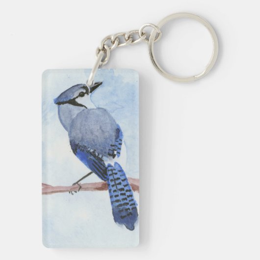 Blue Jay Sleutelhanger (achterkant)