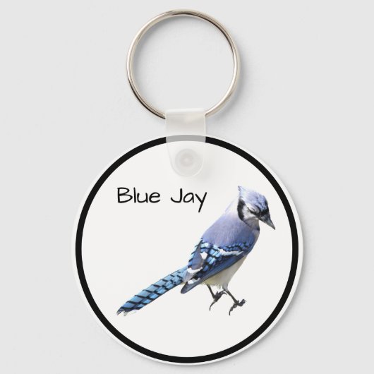 Blue Jay Sleutelhanger (Voorkant)