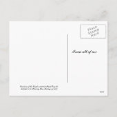 blue jay snow, vrolijk, kerst - Gepersonaliseerd p Feestdagenkaart (Achterkant)