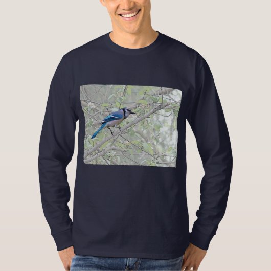 Blue Jay Songbird T-shirt (Voorkant)