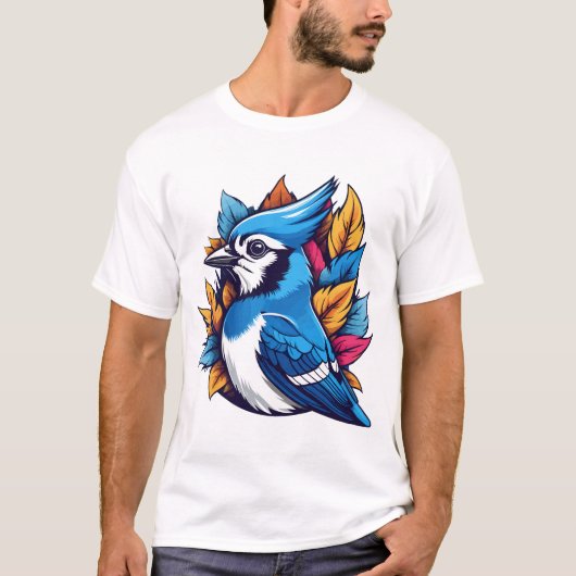 Blue Jay T-shirt (Voorkant)
