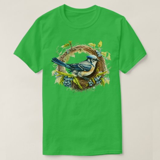 Blue Jay T-shirt (Design voorkant)