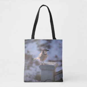 Blue Jay Tote Bag