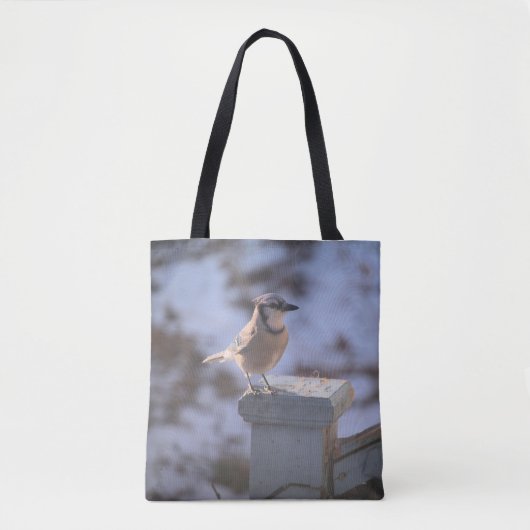 Blue Jay Tote Bag (Voorkant)