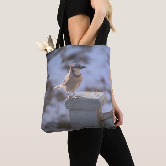 Blue Jay Tote Bag (Dichtbij)