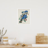 Blue Jay van Audubon Poster (Keuken)