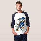 Blue Jay van John James Audubon T-shirt (Voorkant volledig)