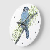 Blue Jay Wall klok (Hoek)