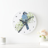 Blue Jay Wall klok (Huis)