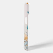 Blue Jay Waterverf Kunst Case-Mate iPhone Case (Achterkant / Rechts)